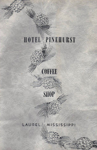 pinehurst coffeeshop menu